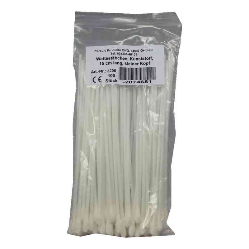 Wattestäbchen Kunststoff kleiner Kopf 15 cm 100 stk von Careliv Produkte OHG PZN 02074681