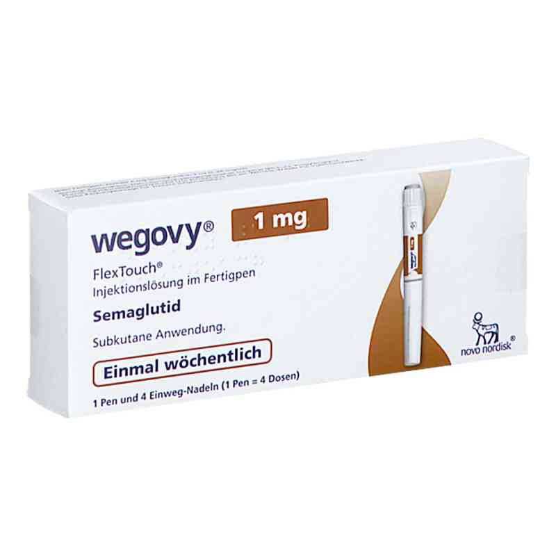 Wegovy 1 Mg Flextouch Injektionslösung fertigpen 1X3 ml von 1 0 1 Carefarm GmbH PZN 19196684