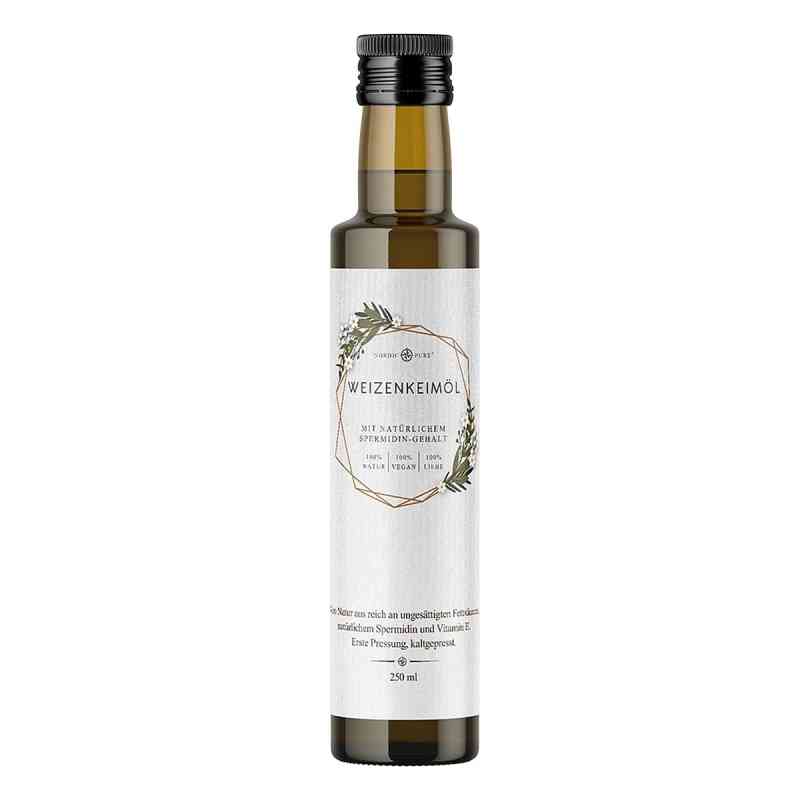 Weizenkeimöl Kaltgepresst Spermidin Nordic Pure 250  von Mediakos GmbH PZN 20094977