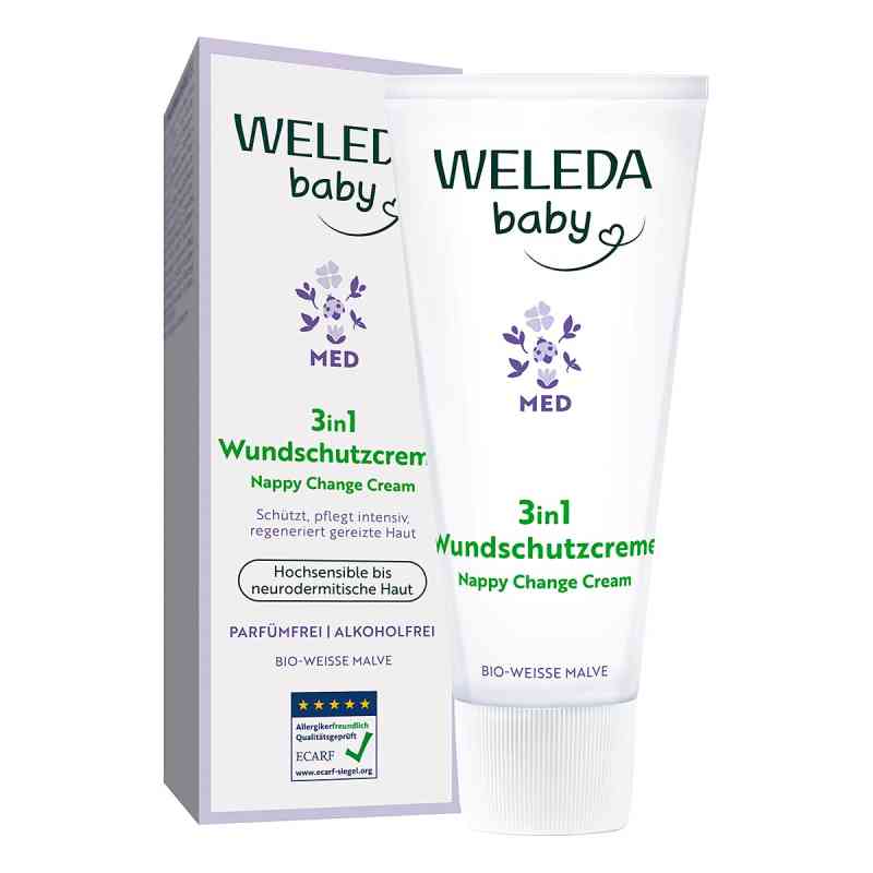 Weleda 3in1 Wundschutzcreme Weiße Malve 50 ml von WELEDA AG PZN 19647684
