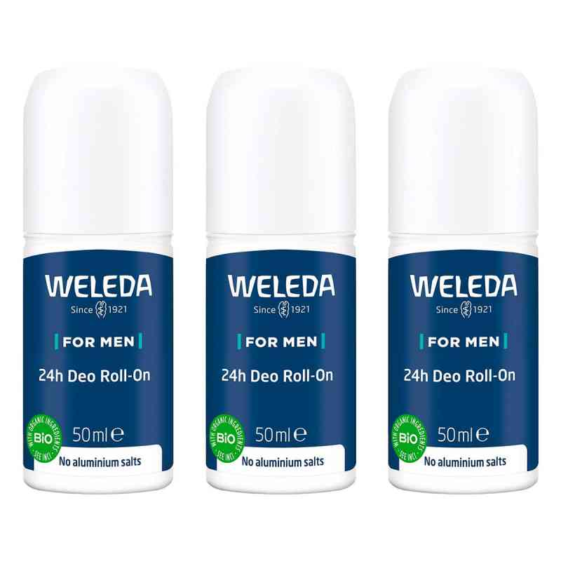 Weleda For Men 24 H Deo Roll-on 5x50 ml von WELEDA AG PZN 08104176