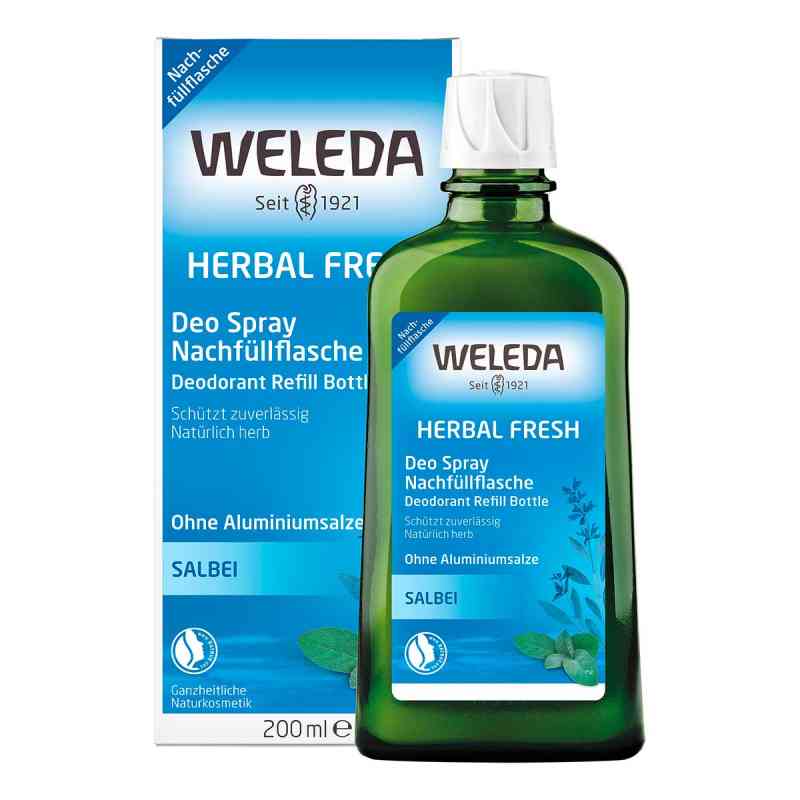 Weleda Herbal Fresh Deo Spray Salbei Nachfüllfla. 200 ml von WELEDA AG PZN 17916631