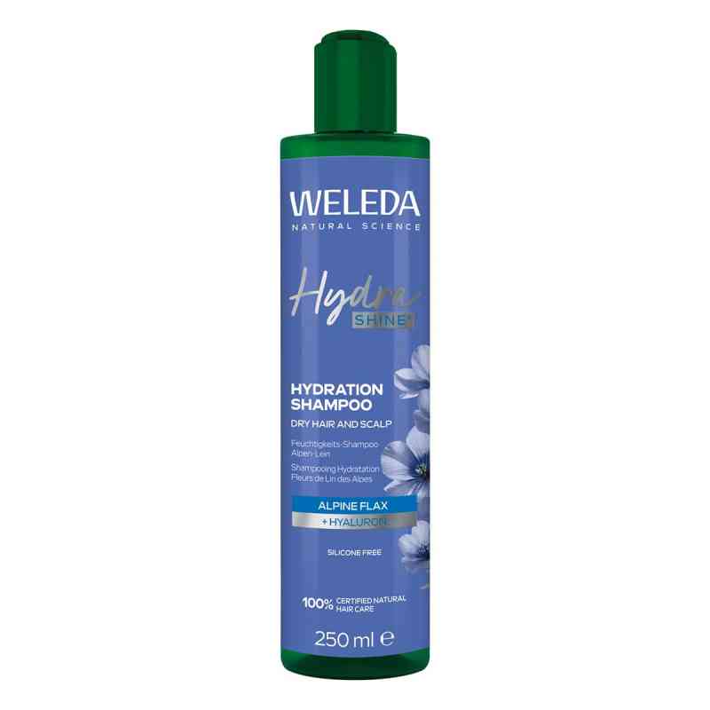Weleda Hydrashine Feuchtigkeits-Shampoo Alpen-Lein 250 ml von WELEDA AG PZN 19903087