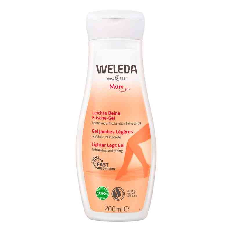 Weleda Leichte Beine Frische-Gel belebt & pflegt müde Beine 200 ml von WELEDA AG PZN 19423217