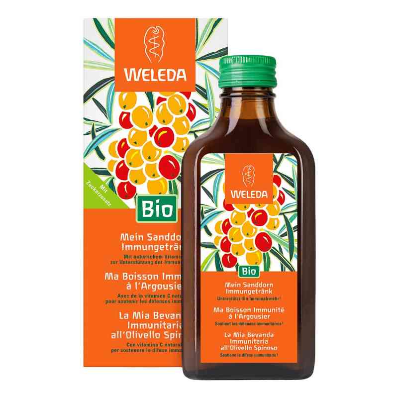 Weleda Mein Sanddorn Immungetränk 200 ml von WELEDA AG PZN 19118052