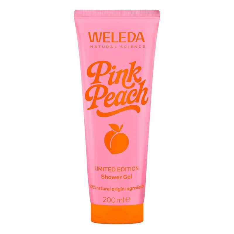 Weleda Pink Peach Shower Gel 200 ml von WELEDA AG PZN 20126631