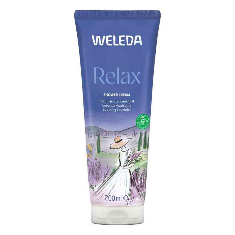 Weleda Relax Shower Cream Lavendel 200 ml von WELEDA AG PZN 19447809