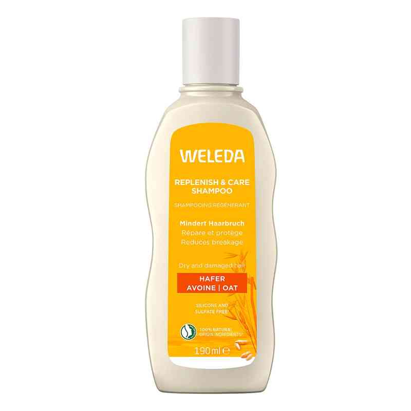 Weleda Replenish & Care Shampoo Hafer 190 ml von WELEDA AG PZN 19630821