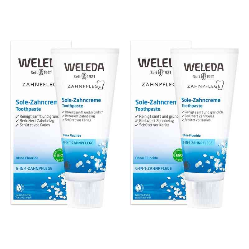 Weleda Sole Zahncreme 2x75 ml von WELEDA AG PZN 08104270