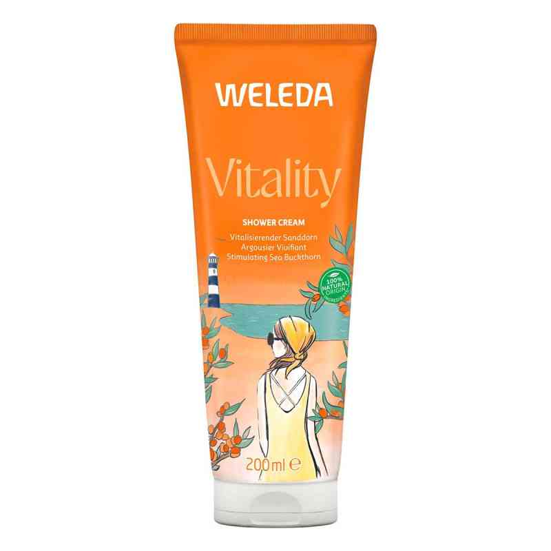 Weleda Vitality Shower Cream Sanddorn 200 ml von WELEDA AG PZN 19447778