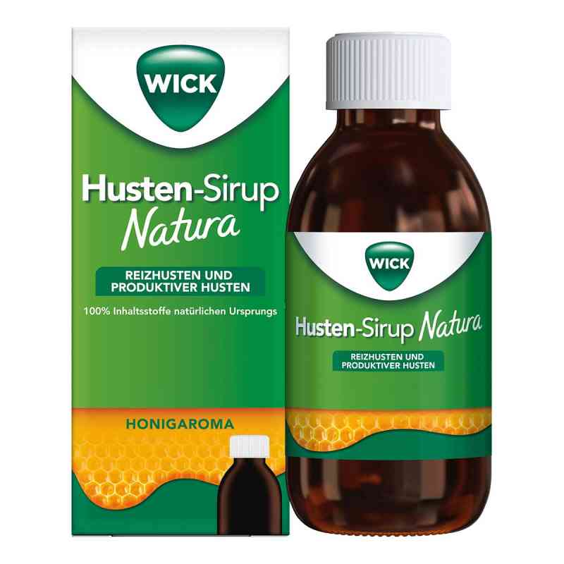 Wick Husten-Sirup Natura 140 ml von WICK Pharma - Zweigniederlassung der Procter & Gam PZN 19236805