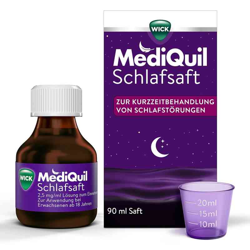 Wick MediQuil Schlafsaft 2,5 mg/ml Lösung 90 ml von WICK Pharma - Zweigniederlassung der Procter & Gam PZN 19885107