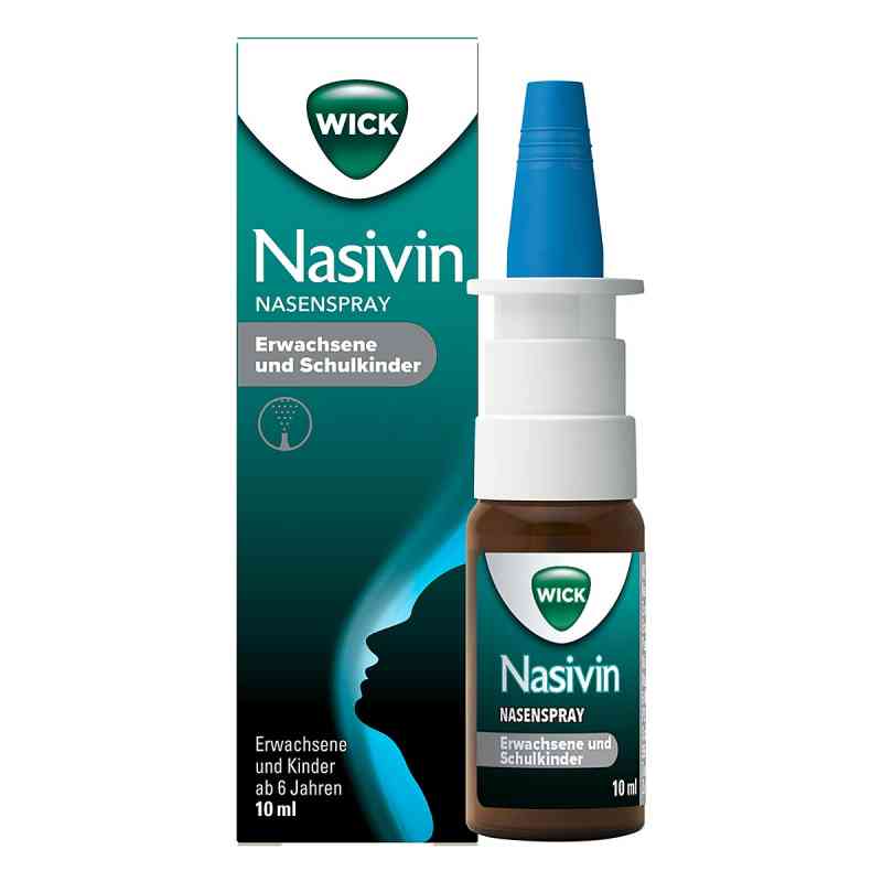 Wick Nasivin Nasenspray Erwachsene und Schulkinder 0,5mg/ml 10 ml von WICK Pharma - Zweigniederlassung der Procter & Gam PZN 19524013