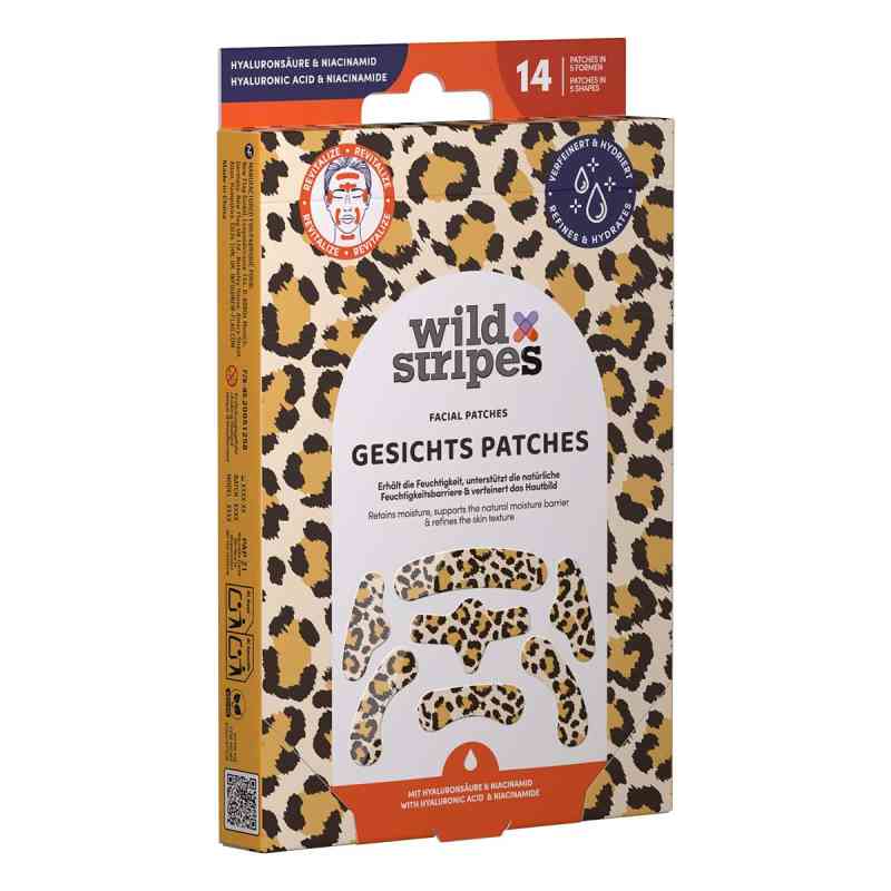 Wild Stripes Facial Patches Animal Leo 14 stk von New Flag GmbH PZN 20051258