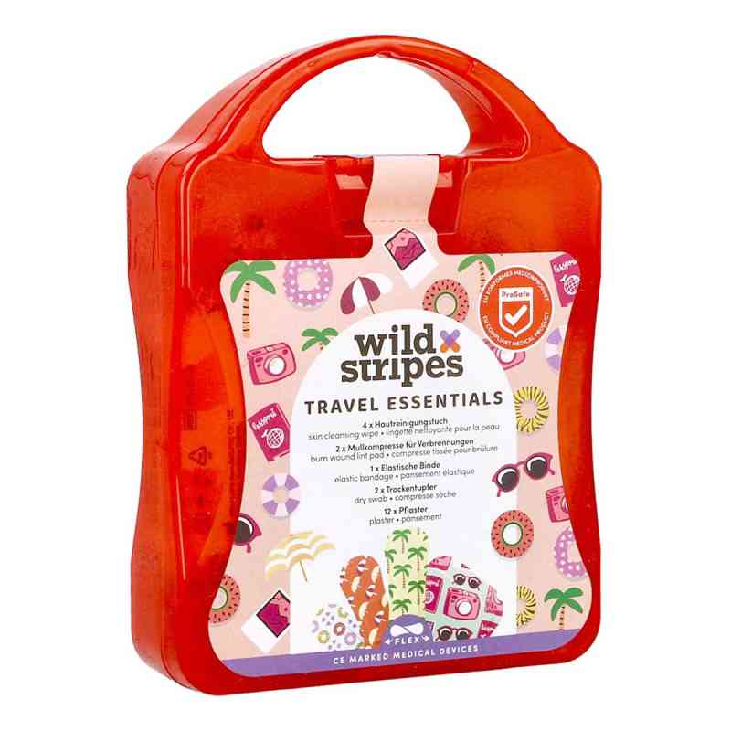 Wild Stripes Travel Essentials First Aid Kit 21 stk von New Flag GmbH PZN 19696116