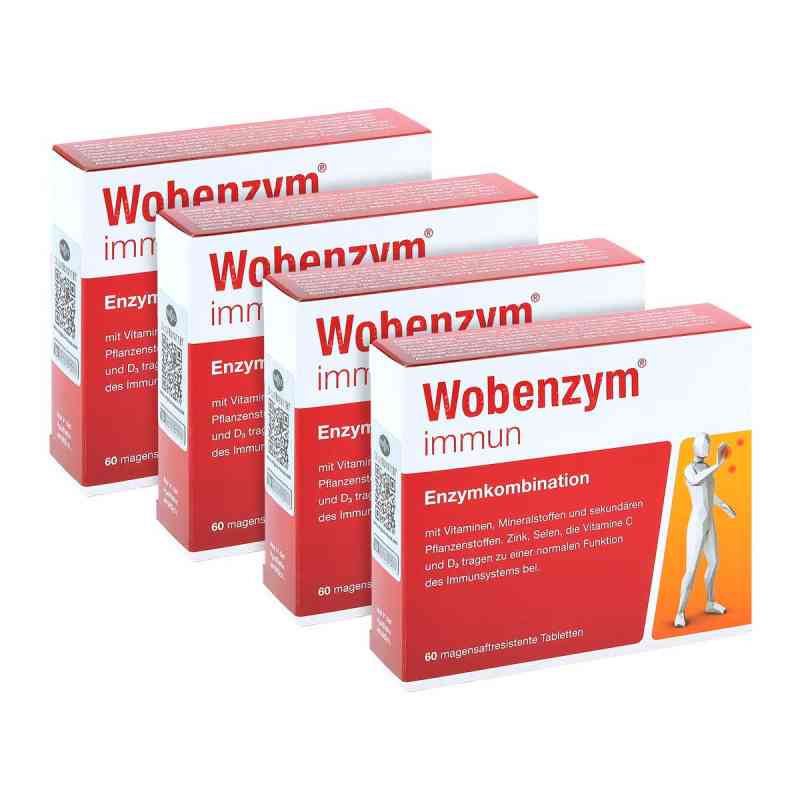Wobenzym immun magensaftresistente Tabletten 4x60 stk von MUCOS Pharma GmbH & Co. KG PZN 08101714