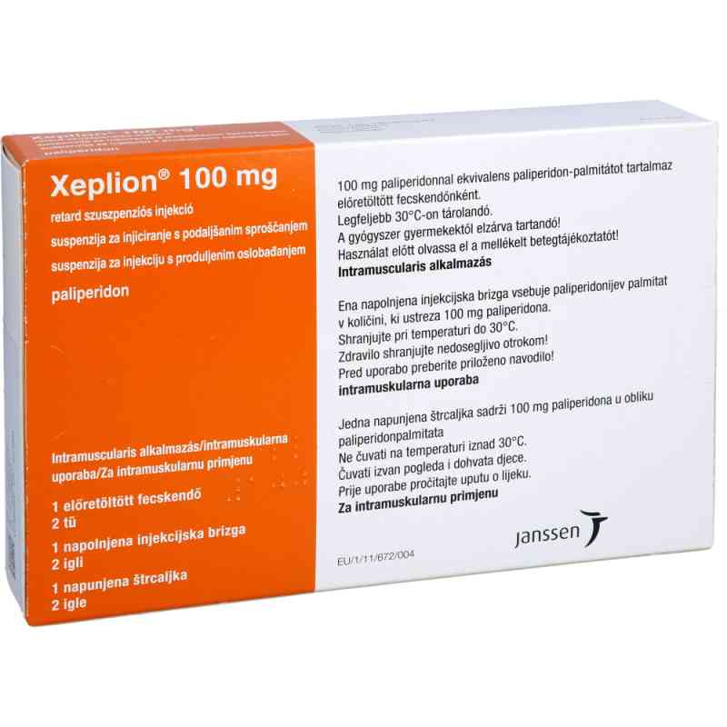 Xeplion 100 mg Depot-injektionssusp.i.e.fertigspr. 1 stk von CC Pharma GmbH PZN 09443070