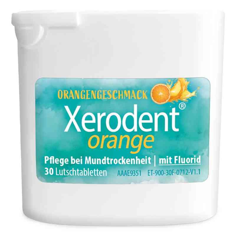 Xerodent Orange Lutschtabletten 30 stk von PUREN Pharma GmbH & Co. KG PZN 06499302
