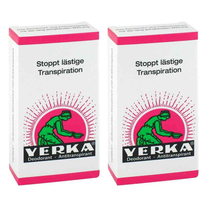 Yerka Deodorant Antitranspirant 2x50 ml von YERKA Kosmetik GmbH PZN 08105887