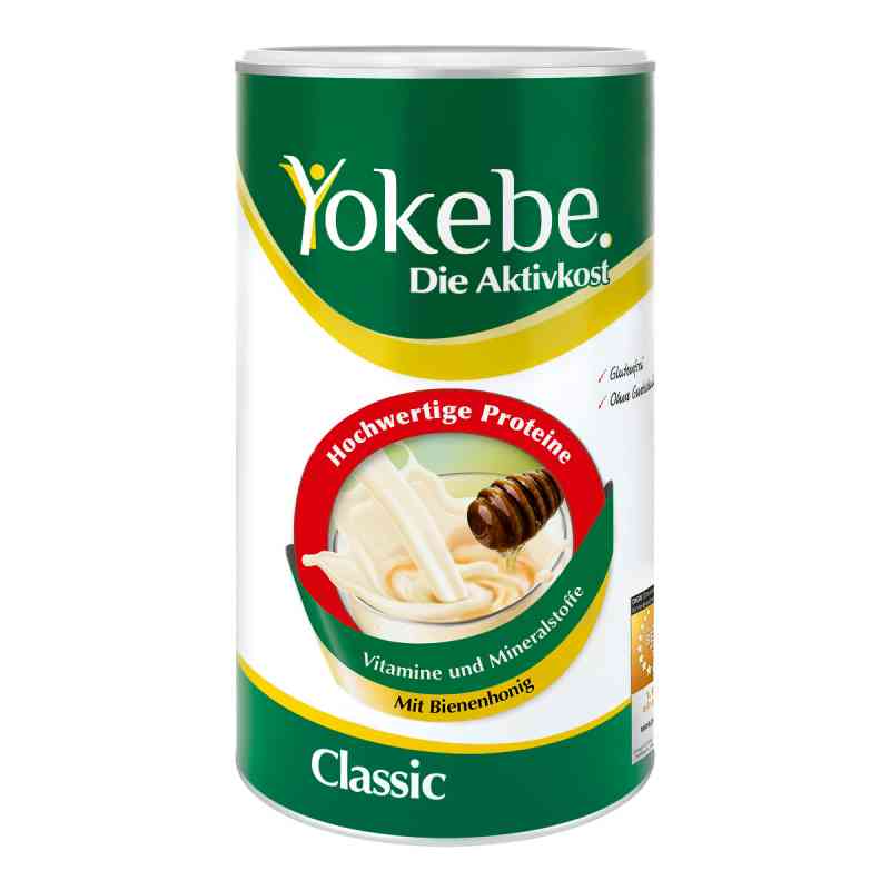 Yokebe Classic - Diätshake zur Gewichtsabnahme - mit Protein 500 g von Naturwohl Pharma GmbH PZN 16233491