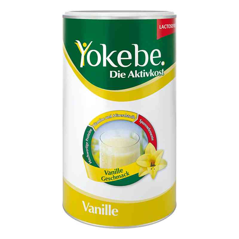 Yokebe Lactosefrei Vanille Pulver 500 g von Naturwohl Pharma GmbH PZN 09213950