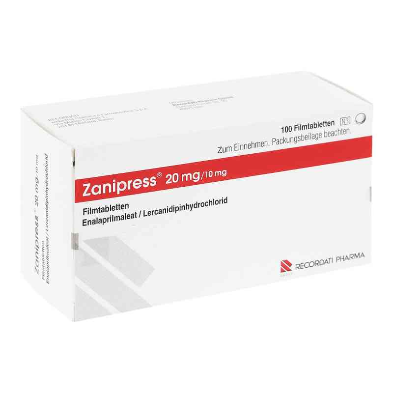 Zanipress 20 mg/10 mg Filmtabletten 100 stk von Recordati Pharma GmbH PZN 00470059