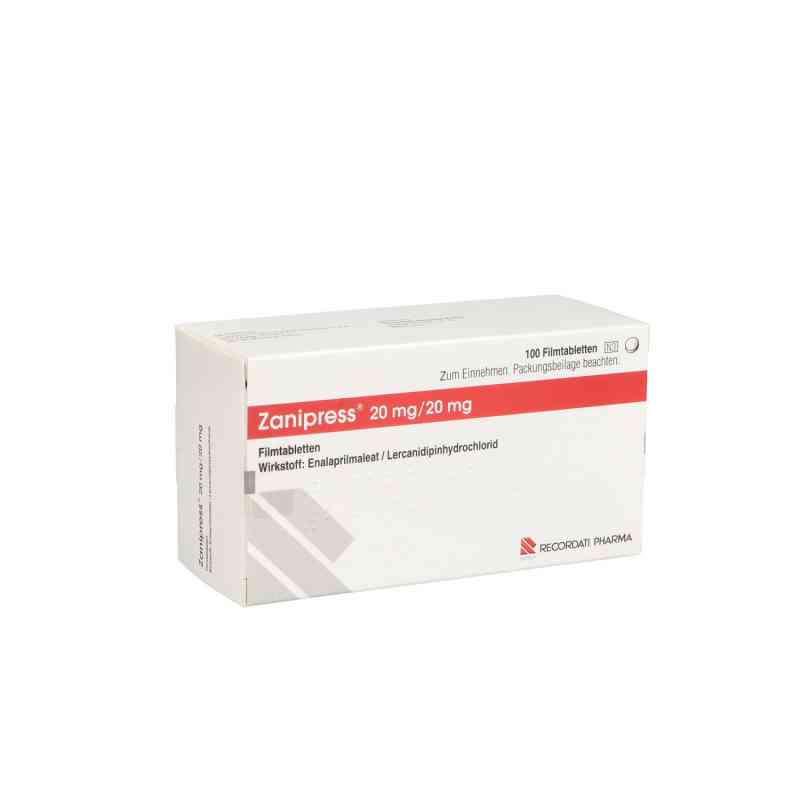 Zanipress 20 mg/20 mg Filmtabletten 100 stk von Recordati Pharma GmbH PZN 10554343