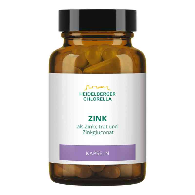 Zink Kapseln 60 stk von Heidelberger Chlorella GmbH PZN 07537789