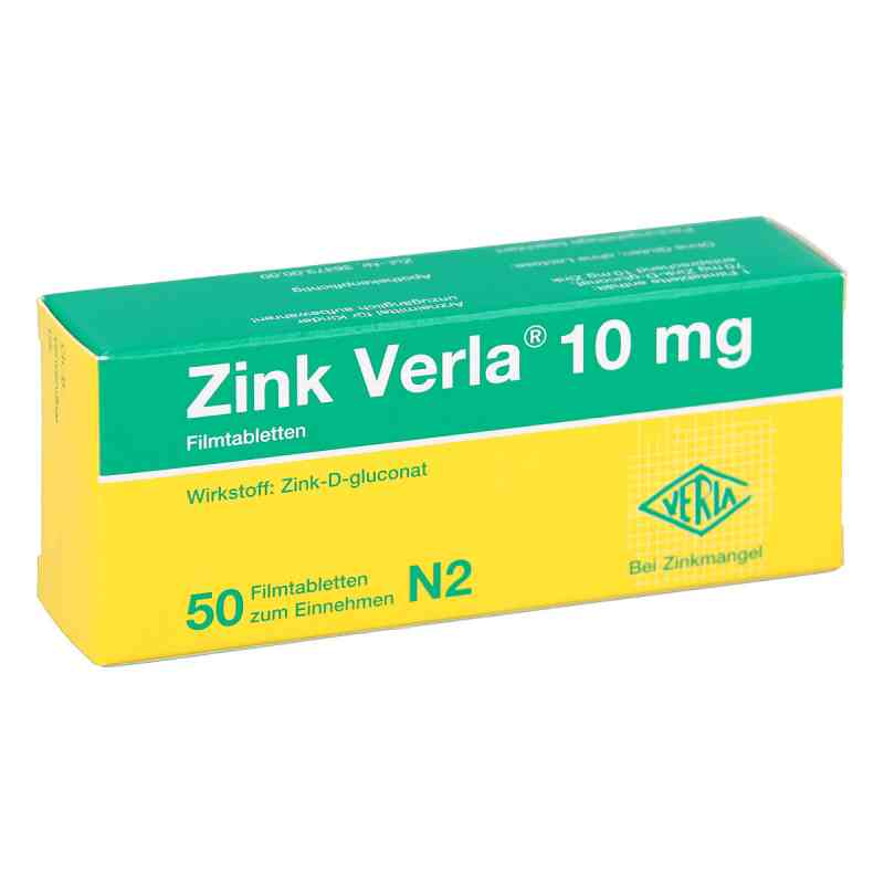 Zink Verla 10mg 50 stk von Verla-Pharm Arzneimittel GmbH & Co. KG PZN 08912189