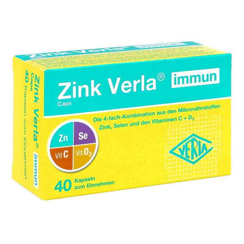 Zink Verla Immun Caps 40 stk von Verla-Pharm Arzneimittel GmbH & Co. KG PZN 17532161