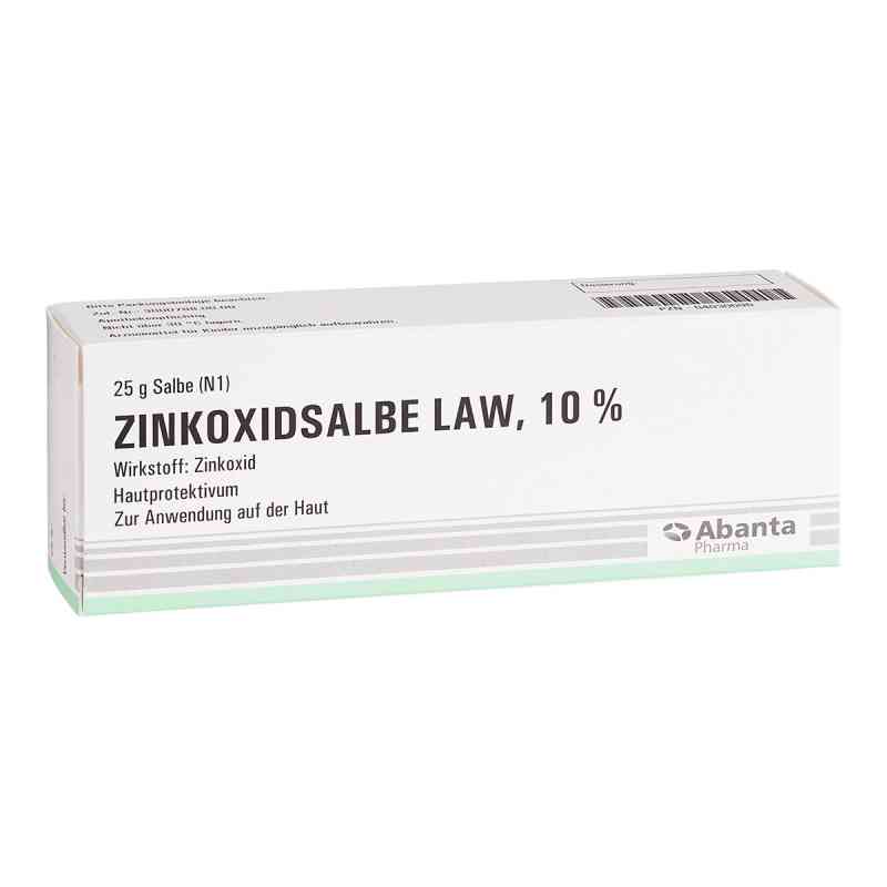 Zinkoxid Salbe Law 25 g von Abanta Pharma GmbH PZN 04030096