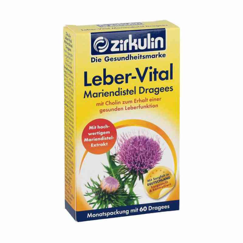 Zirkulin Leber-vital Mariendistel Dragees 60 stk von DISTRICON GmbH PZN 11191463