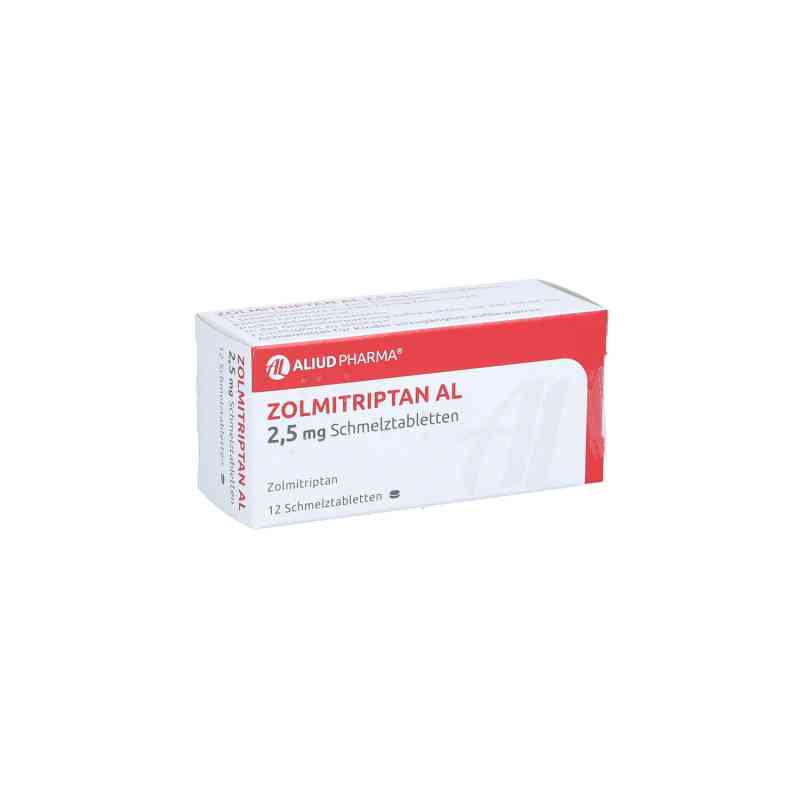 Zolmitriptan Al 2,5 mg Schmelztabletten 12 stk von ALIUD Pharma GmbH PZN 09282313