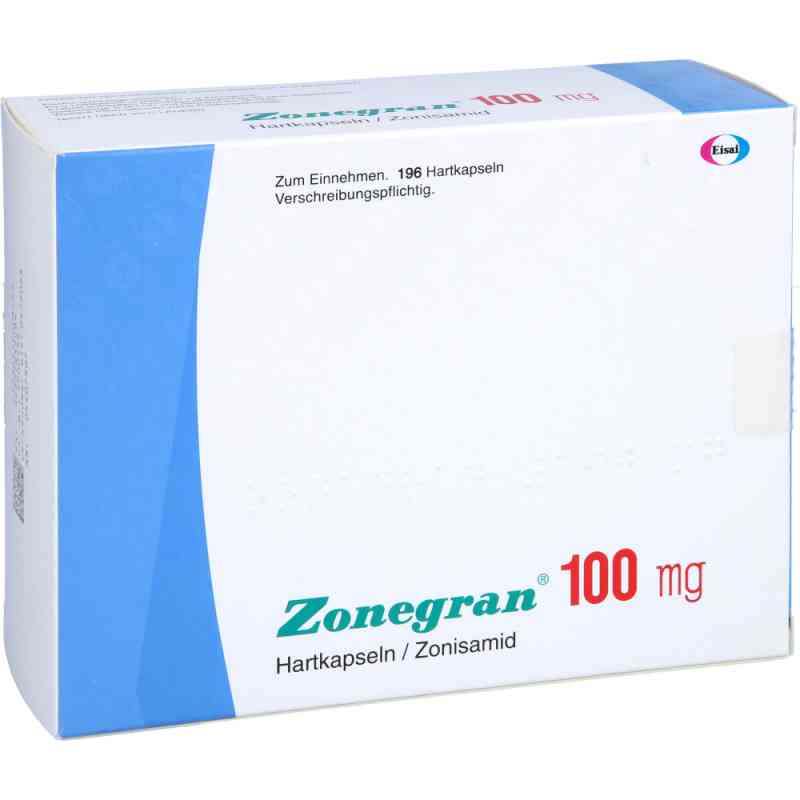 Zonegran Eisai 100 mg Hartkapseln 196 stk von Amdipharm Limited PZN 04407307