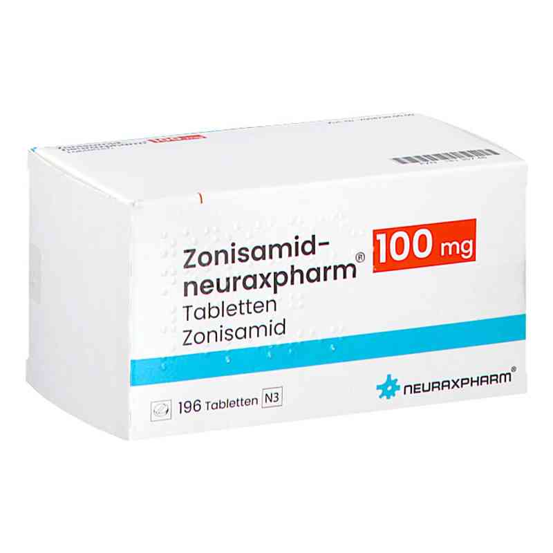 Zonisamid-neuraxpharm 100 Mg Tabletten 196 stk von neuraxpharm Arzneimittel GmbH PZN 18135746