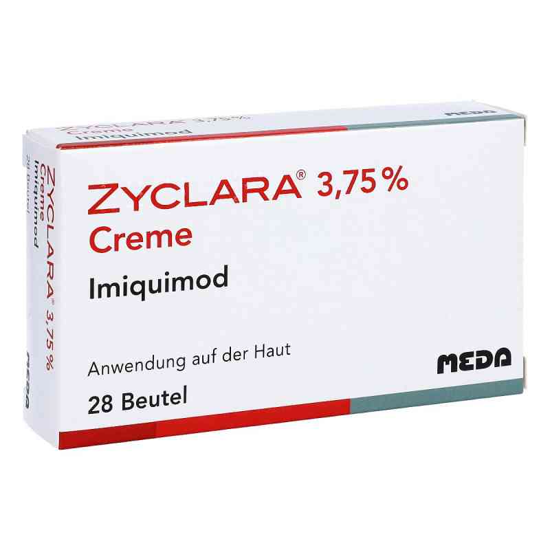 Zyclara 3,75% Creme Sachets 28 stk von Viatris Healthcare GmbH PZN 01140430