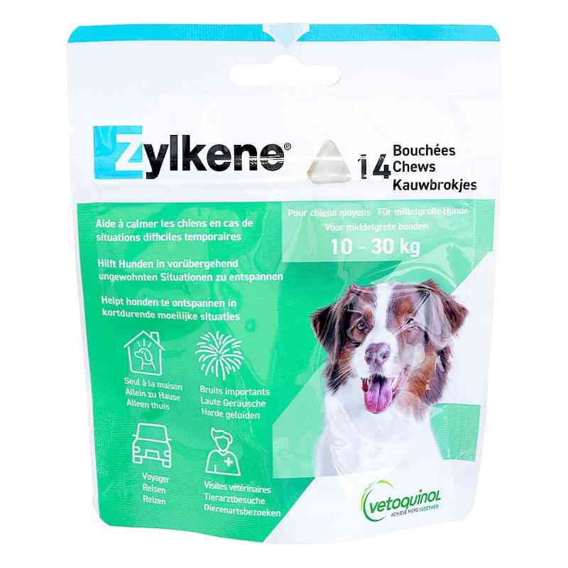 Zylkene Chews für mittelgroße Hunde 14 stk von O'ZOO GmbH PZN 18438984