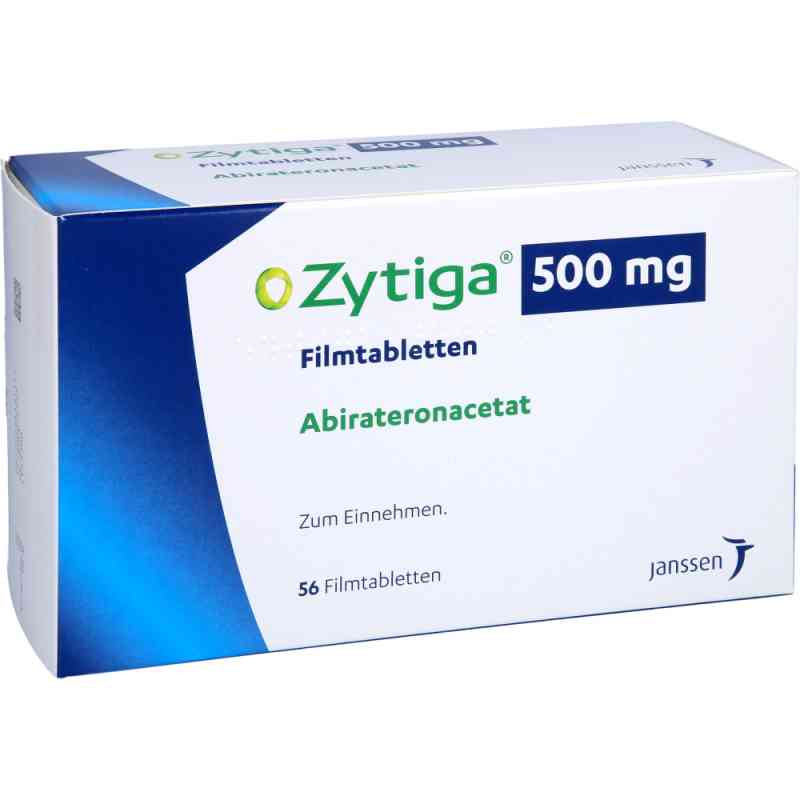 Zytiga 500 mg Filmtabletten 56 stk von JANSSEN-CILAG GmbH PZN 12410111