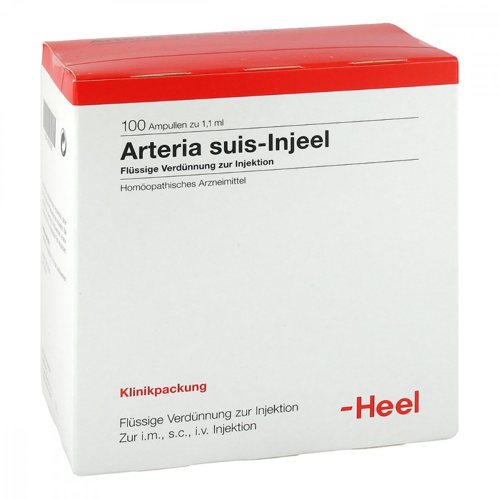 Arteria Suis Injeel Ampullen 100 stk