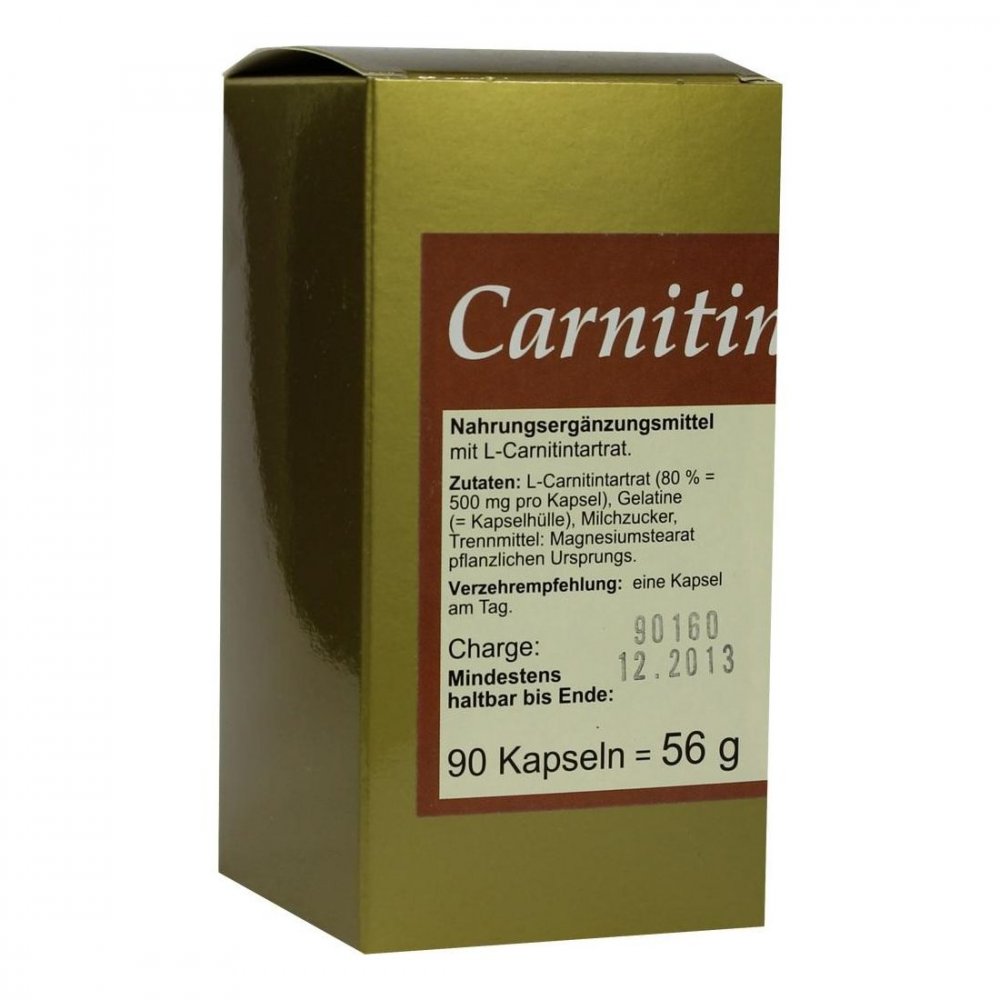 Carnitin 500 Kapseln 90 stk