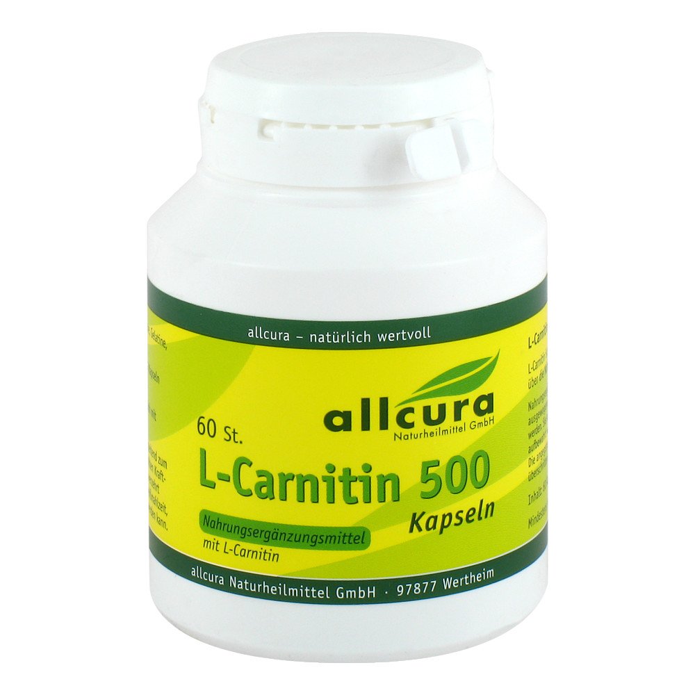 L-carnitin Kapseln 500 60 stk