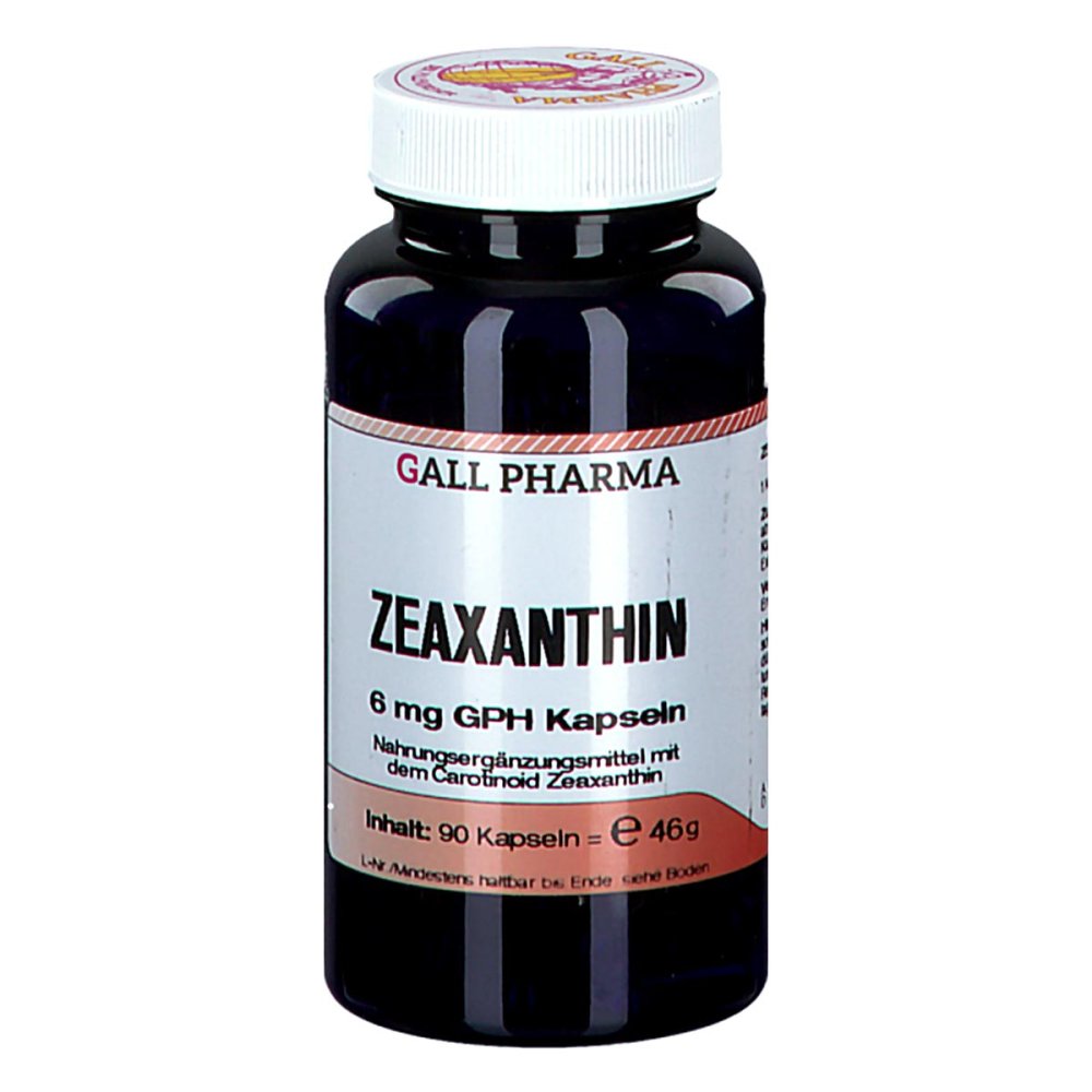 Zeaxanthin 6 mg Gph Kapseln 90 stk