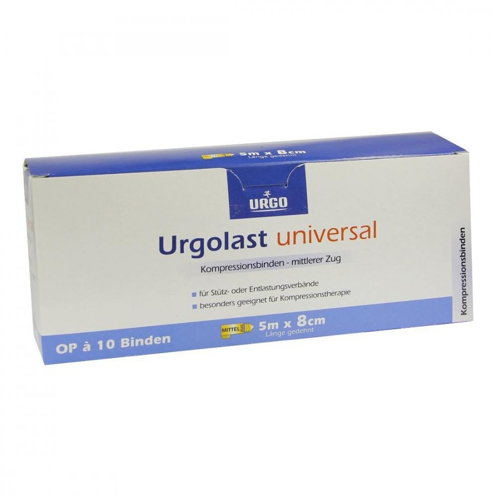 Urgolast Universal Binde 8 cmx5 m 10 stk Image
