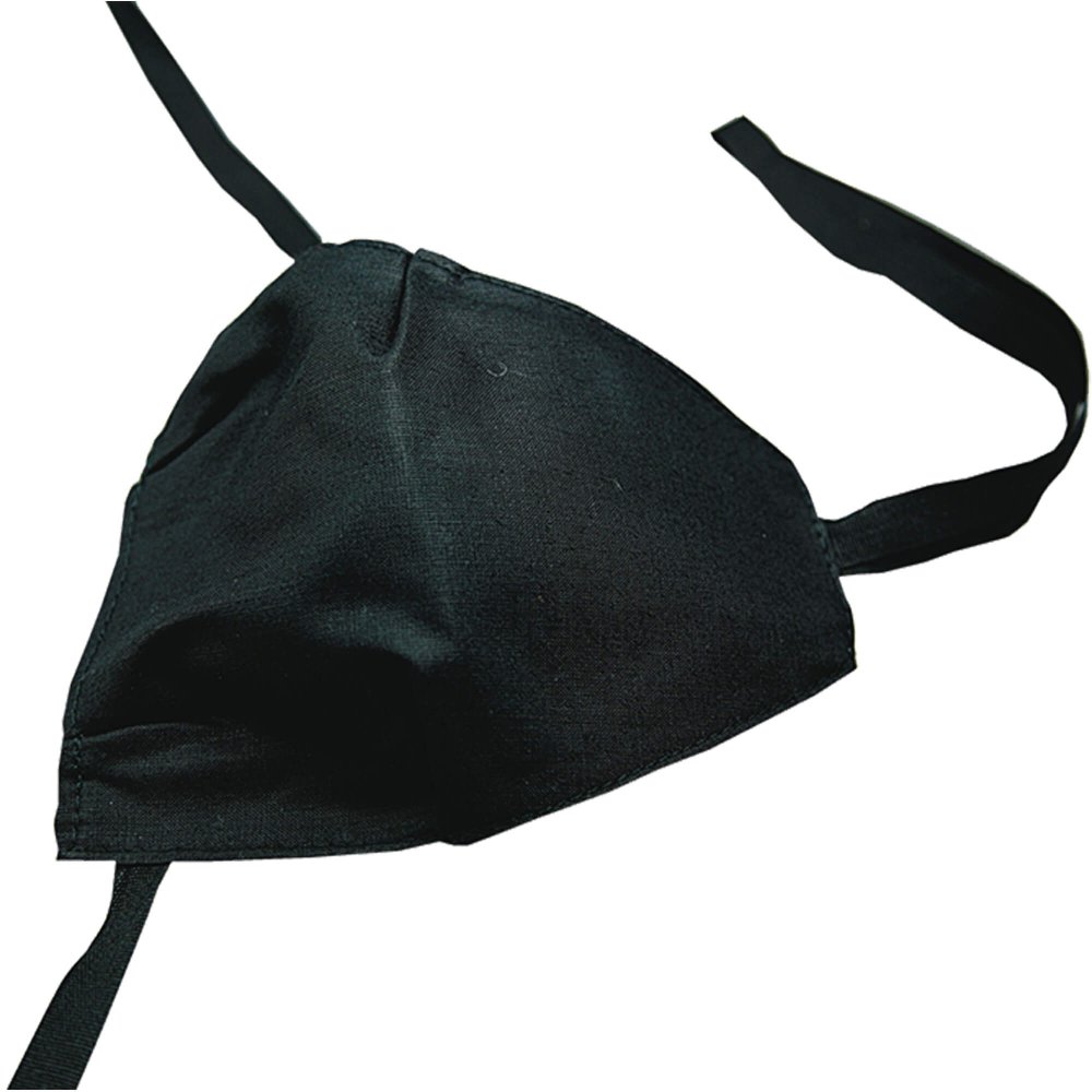 Ohrenbinde dreieckig schwarz mittel 1 stk Image