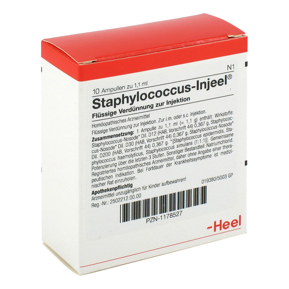 Staphylococcus Injeel Ampullen 10 stk