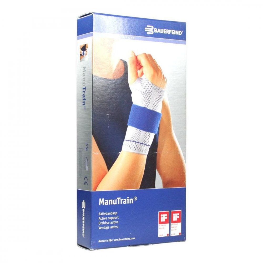 Manutrain Handgelenkbandage Größe 2 Rechts Titan