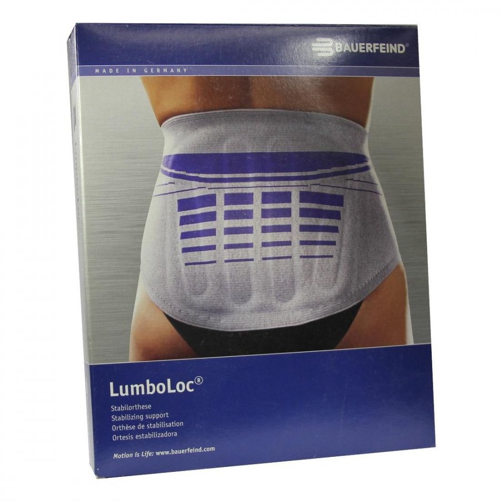 Lumboloc Rückenstütz Bandage Größe 3 Titan