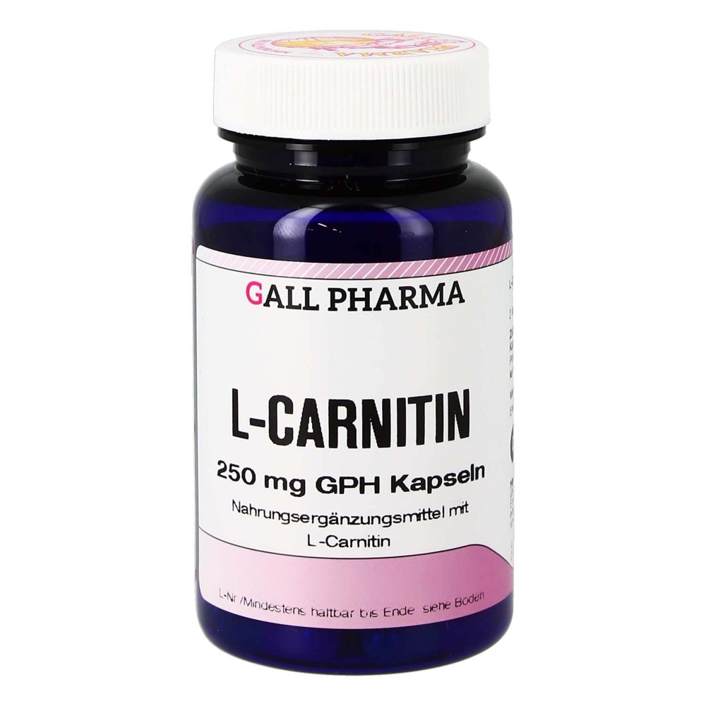 L-carnitin 250 mg Kapseln 100 stk