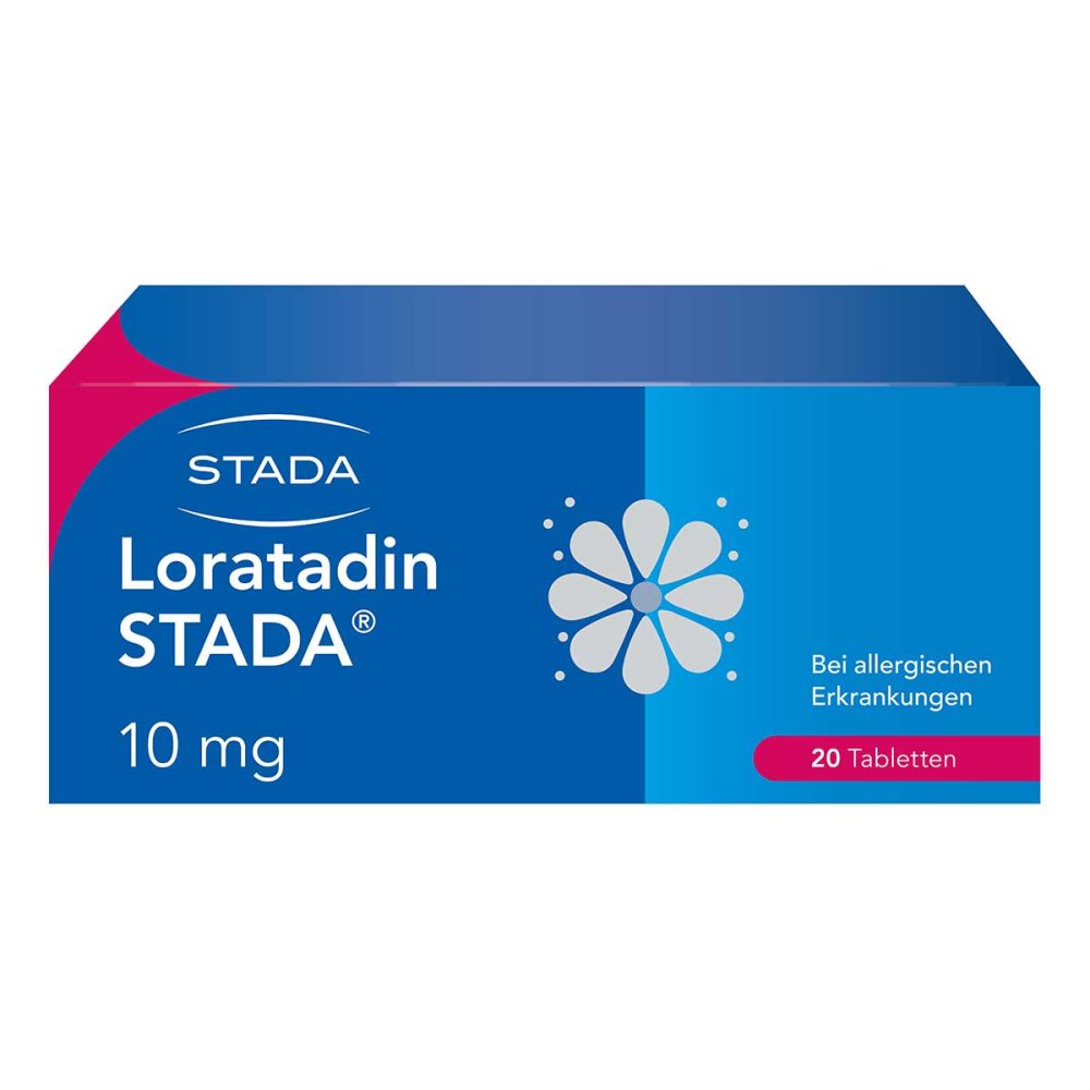 Loratadin STADA 10mg Tabletten bei Allergien 20 stk
