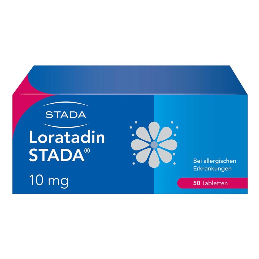 Loratadin STADA 10mg Tabletten bei Allergien 50 stk